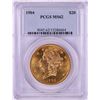 Image 1 : 1904 $20 Liberty Head Double Eagle Gold Coin PCGS MS62