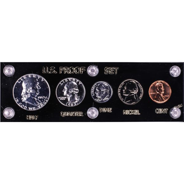1963 (5) Coin Proof Set