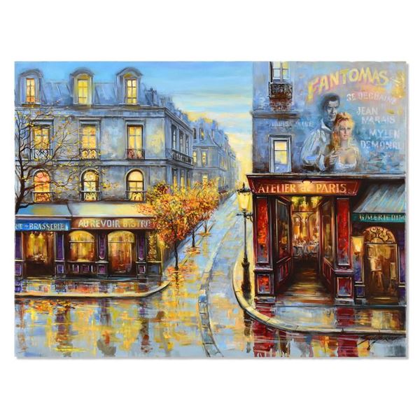 Suljakov "Fantomas" Original Oil On Canvas