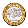 Image 2 : .999 Fine Silver Gold River Laughlin, Nevada $10 Limited Edition Gaming Token