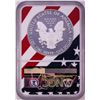 Image 2 : 2018-W $1 Proof American Silver Eagle Coin NGC PF69 Ultra Cameo Congratulations Flag