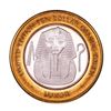 Image 1 : .999 Fine Silver Luxor Las Vegas, Nevada $10 Limited Edition Gaming Token