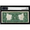 Image 2 : 1899 $5 Indian Chief Silver Certificate Note Fr.278 PMG Very Fine 25