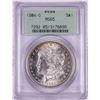Image 1 : 1904-O $1 Morgan Silver Dollar Coin PCGS MS65 Old Green Holder