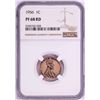 Image 1 : 1956 Proof Lincoln Wheat Cent Coin NGC PF68RD