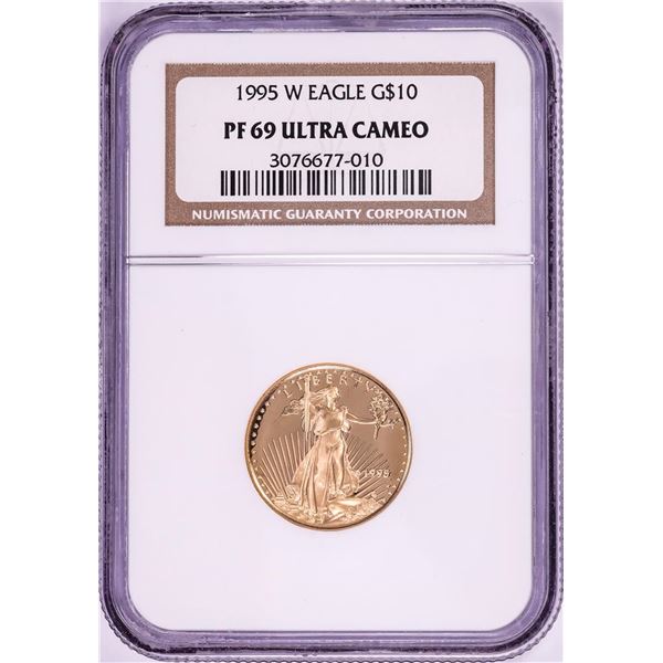 1995-W $10 Proof American Gold Eagle NGC PF69 Ultra Cameo