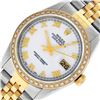 Image 1 : Rolex Men's Two Tone Mother Of Pearl Diamond Datejust Wristwatch