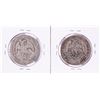Image 2 : Lot of (2) Mexico 8 Reales Cap & Rays Silver Coins