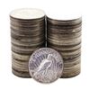 Image 2 : Lot of (50) $1 Peace Silver Dollar Coins