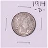 Image 1 : 1914-D Barber Quarter Coin