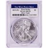 Image 1 : 2019-(W) $1 American Silver Eagle Coin PCGS MS70 First Strike