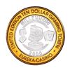 Image 1 : .999 Silver Eureka Casino Mesquite, Nevada $10 Limited Edition Gaming Token