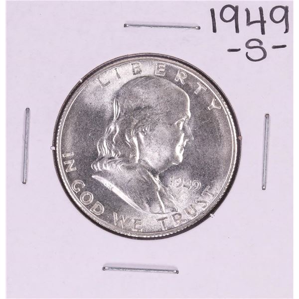 1949-S Franklin Half Dollar Coin