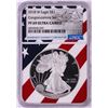 Image 1 : 2018-W $1 Proof American Silver Eagle Coin NGC PF69 Ultra Cameo Congratulations Flag