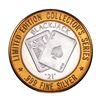 Image 1 : .999 Fine Silver Casino St. Charles Riverfront $10 Limited Edition Gaming Token