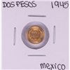 Image 1 : 1945 Mexico Dos Pesos Gold Coin
