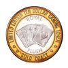Image 1 : .999 Fine Silver Gold Coast Las Vegas $10 Casino Limited Edition Gaming Token