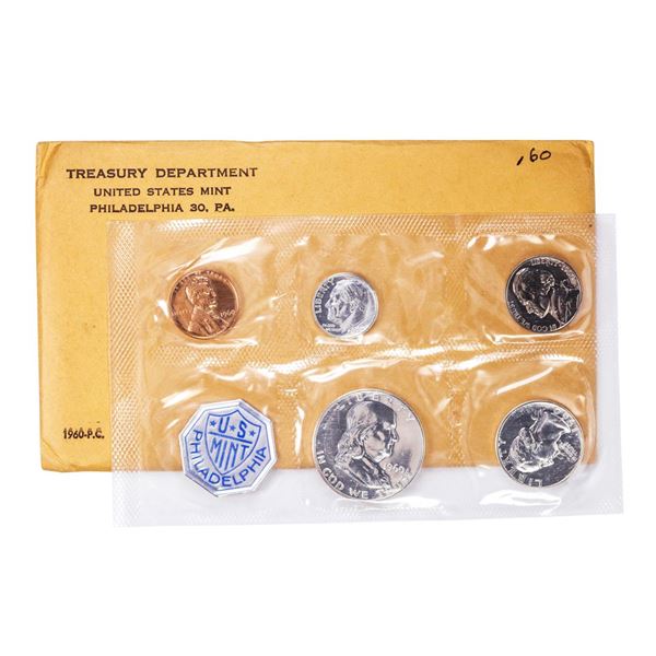 1960 (5) Coin Proof Set in Envelope