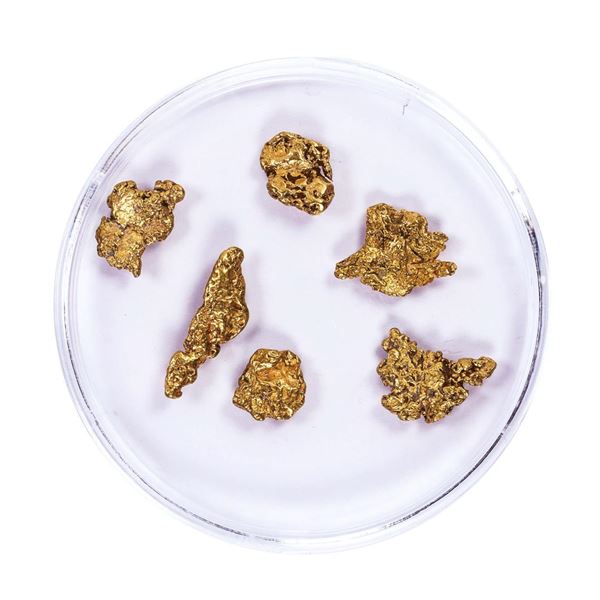 Lot of Gold Nuggets 3.78 Grams Total Weight