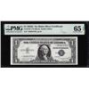 Image 1 : 1935G No Motto $1 Silver Certificate Star Note Fr.1616* PMG Gem Uncirculated 65EPQ