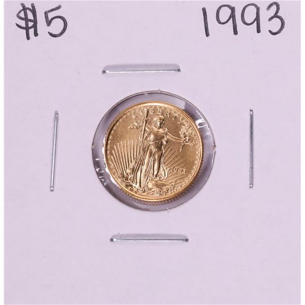 1993 $5 American Gold Eagle Coin