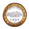 Image 2 : .999 Fine Silver Station Casino St Charles Missouri $10 Limited Edition Gaming Token