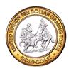 Image 1 : .999 Fine Silver Gold Coast Las Vegas $10 Casino Limited Edition Gaming Token