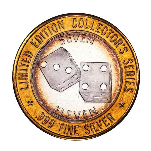 .999 Fine Silver Casino St. Charles Riverfront $10 Limited Edition Gaming Token