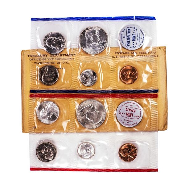 1960 P/D U.S. Mint (10) Coin Set