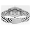 Image 7 : Rolex Men's Stainless Silver Diamond 36MM Datejust Wristwatch