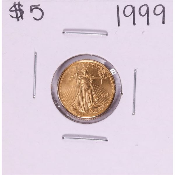 1999 $5 American Gold Eagle Coin