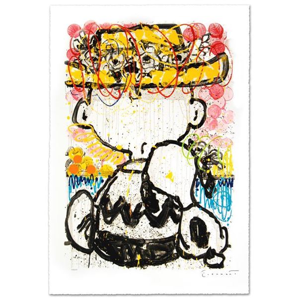 Tom Everhart "Mon Ami" Limited Edition Lithograph On Paper