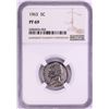 Image 1 : 1963 Proof Jefferson Nickel Coin NGC PF69