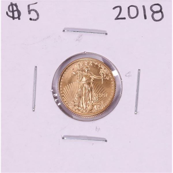 2018 $5 American Gold Eagle Coin