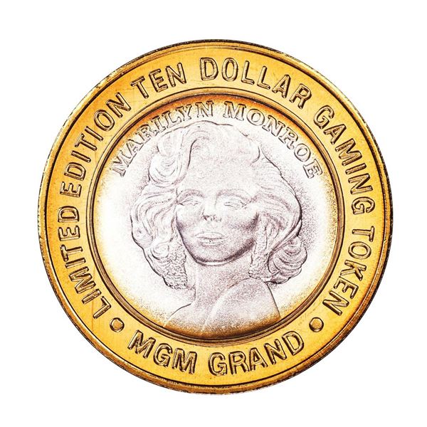 .999 Silver MGM Grand Las Vegas $10 Casino Limited Edition Gaming Token