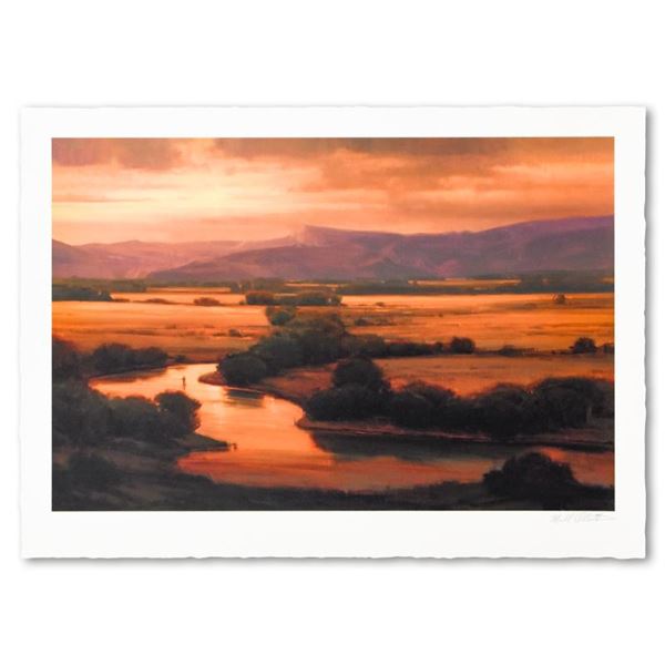 Michael Albrechtsen "Time Alone" Limited Edition Giclee On Paper