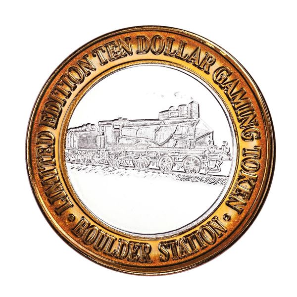 .999 Silver Boulder Station Hotel Casino Las Vegas, NV $10 Limited Edition Token