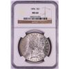 Image 1 : 1896 $1 Morgan Silver Dollar Coin NGC MS64