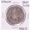 Image 1 : 1860 Zs MO Mexico 8 Reales Silver Coin