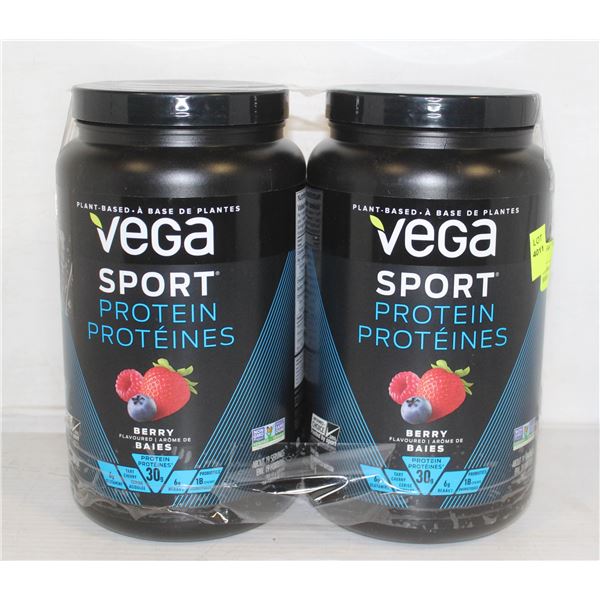 2 X 801G VEGA SPORT PROTEIN BERRY
