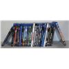 Image 1 : BOX WITH 25 BLUE RAY MOVIES INCLUDING WALT DISNEY