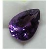 Image 1 : #89-PURPLE AMETHYST GEMSTONES PEAR 5.5ct