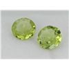 Image 1 : #132-GREEN PERIDOT ROUND GEMSTONES 2.15ct