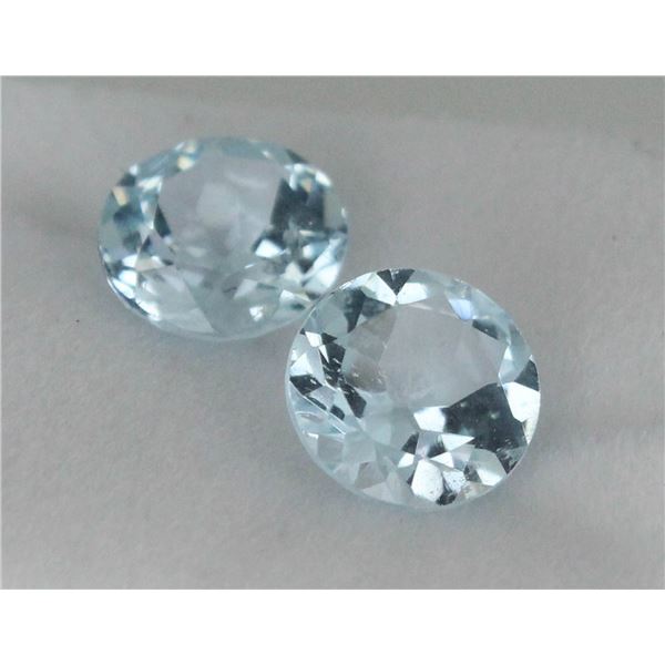 #91-SKY BLUE TOPAZ GEMSTONES ROUND 3.90ct