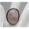 Image 1 : #NATURAL PINK ROSE QUARTZ RING SIZE 8.75