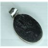 Image 1 : #18-NATURAL BLACK TOURMALINE PENDANT (RAW)