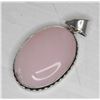 Image 1 : #14-NATURAL PINK ROSE QUARTZ PENDANT