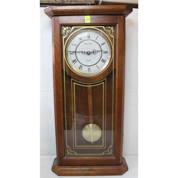 BULOVA PENDULUM CLOCK