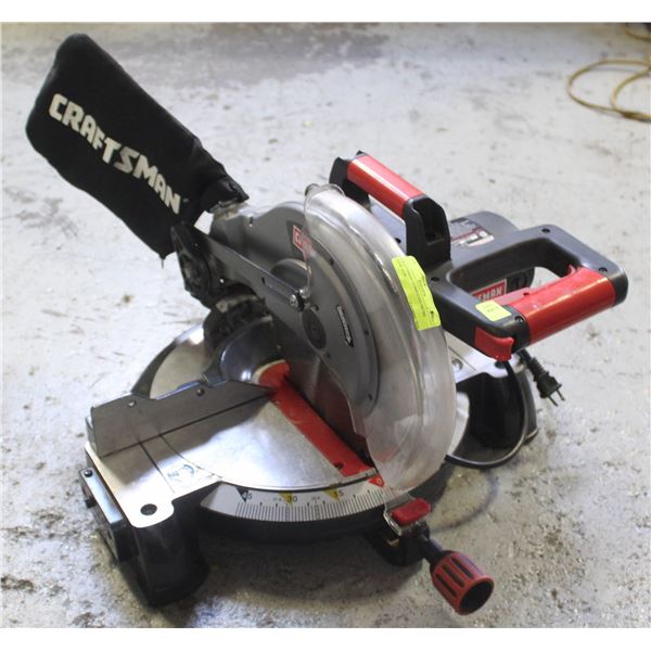 CRAFTSMAN COMPOUND MITRE SAW 10 IN