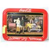 Image 1 : 1980'S RED COKE TRAY